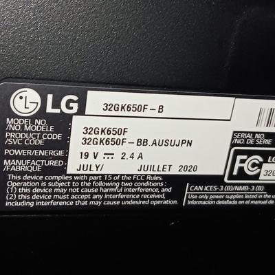 LG 32" MONITOR