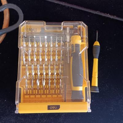 PRECISION SCREWDRIVER, NEW SLIM WALL-MOUNT, UNIDEN RADAR DETECTOR (NO CORD) AND MORE