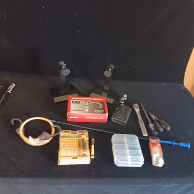 PRECISION SCREWDRIVER, NEW SLIM WALL-MOUNT, UNIDEN RADAR DETECTOR (NO CORD) AND MORE