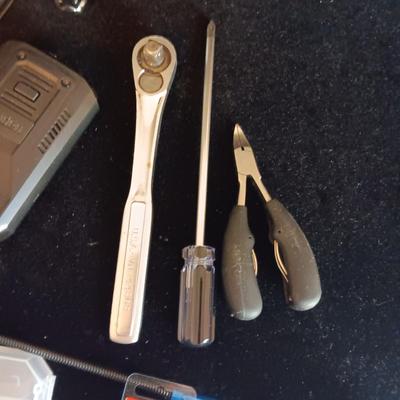 PRECISION SCREWDRIVER, NEW SLIM WALL-MOUNT, UNIDEN RADAR DETECTOR (NO CORD) AND MORE