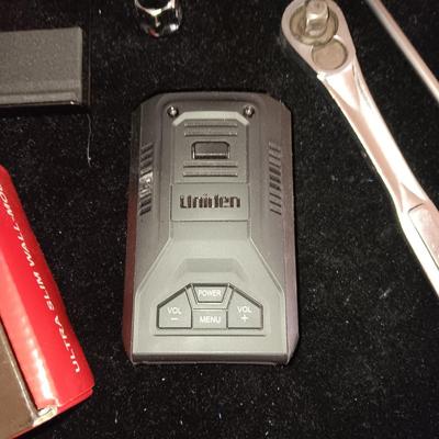 PRECISION SCREWDRIVER, NEW SLIM WALL-MOUNT, UNIDEN RADAR DETECTOR (NO CORD) AND MORE