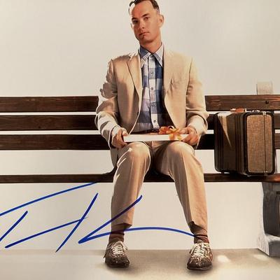 Forrest Gump Tom Hanks signed photo