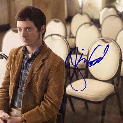 The Lord of the Rings Elijah Wood signed movie photo