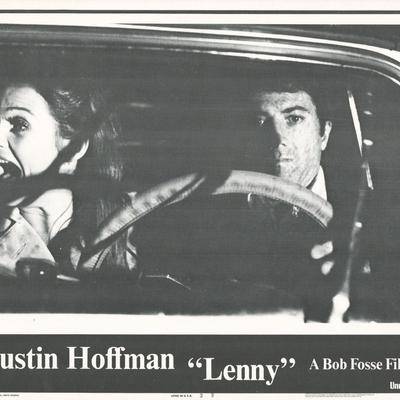 Lenny 1974 original vintage lobby card