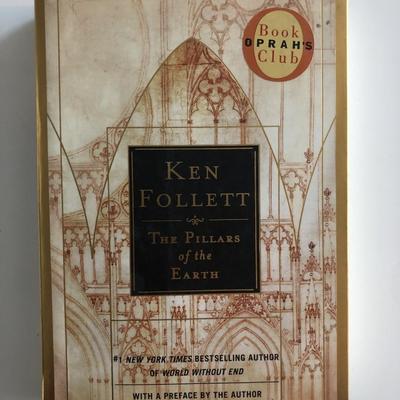 Ken Follett The Pillars of the Earth Hardcover Book