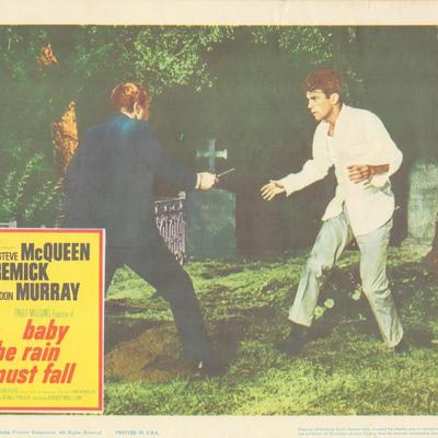 Baby the Rain Must Fall 1964 original vintage lobby card