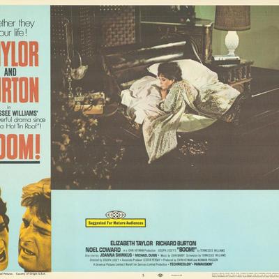 Boom!  1968 original vintage lobby card