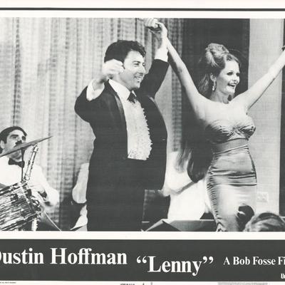 Lenny 1974 original vintage lobby card