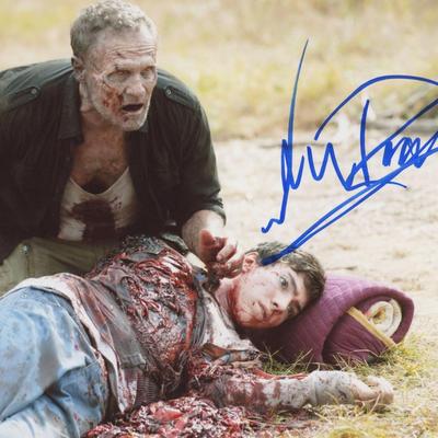The Walking Dead signed photo
