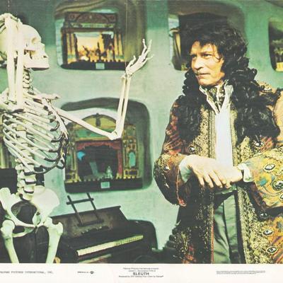 Sleuth 1972 original vintage lobby card