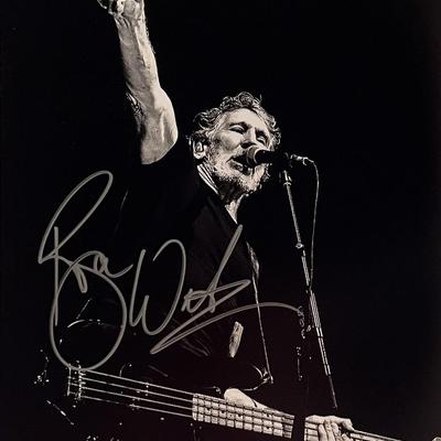 Pink Floyd Roger Waters signed photo