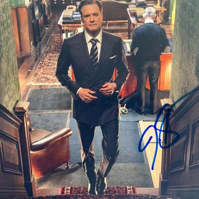 Kingsman Colin Firth signed photo