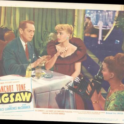 Jigsaw 1949 original vintage lobby card