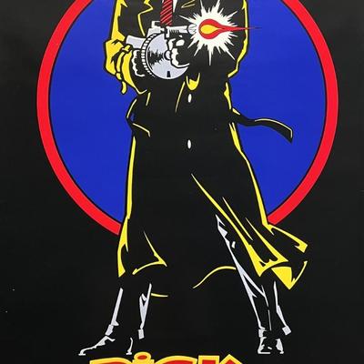 Dick Tracy 1990 original double-sided movie poster