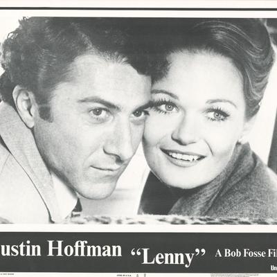 Lenny 1974 original vintage lobby card