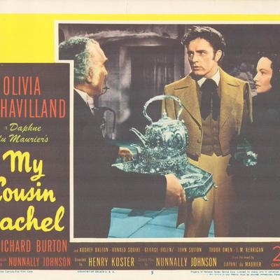 My Cousin Rachel 1952 original vintage lobby card