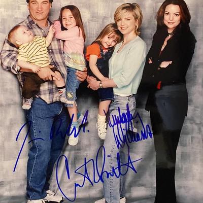 According to Jim cast signed photo