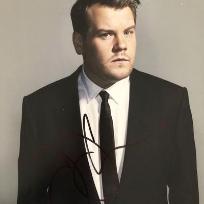 James Corden signed photo