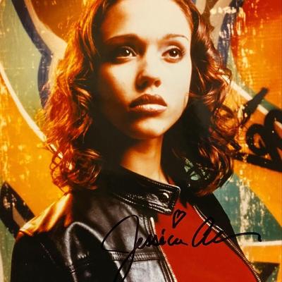 Dark Angel Jessica Alba signed photo
