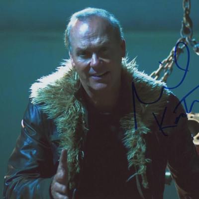 Michael Keaton signed "Spider-Man: Homecoming" movie photo 