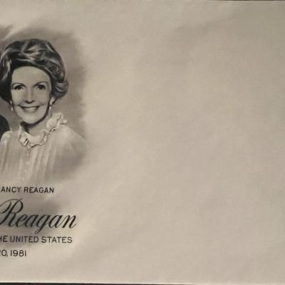 Ronald Reagan Inauguration Day cover
