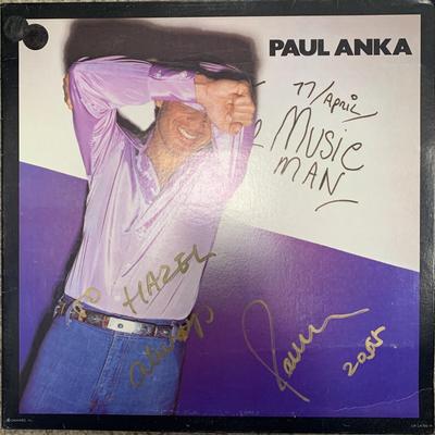 Paul Anka signed self titled album