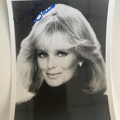 Linda Evans signed photo