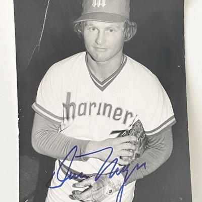 Seattle Mariners Dan Meyer signed photo