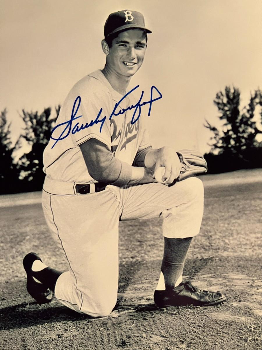 Sandy Koufax signed photo | EstateSales.org