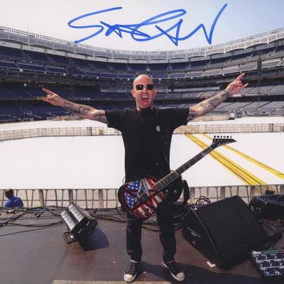 Scott Ian signed "Anthrax"  photo 