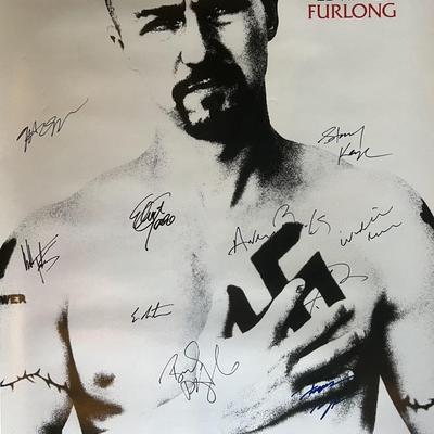 American History X cast signed movie poster 