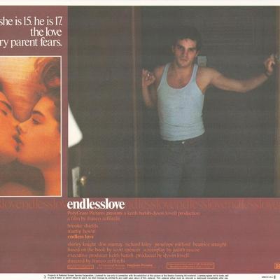 Endless Love 
1981 original vintage lobby card