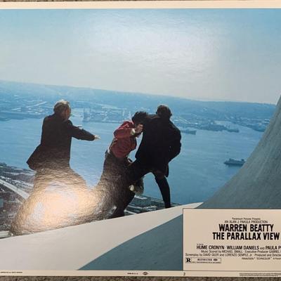 The Parallax View 1974 original lobby card set