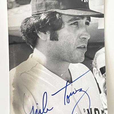 New York Yankees Mike Torrez signed photo