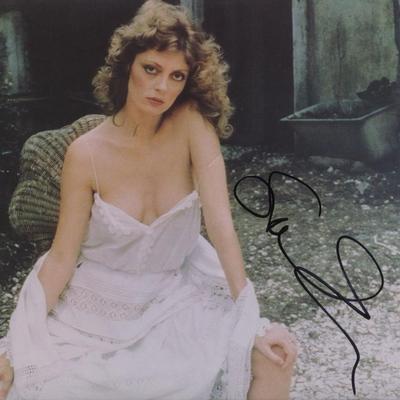 Susan Sarandon signed photo