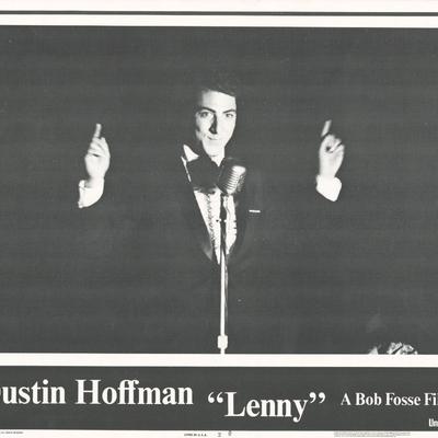 Lenny 1974 original vintage lobby card
