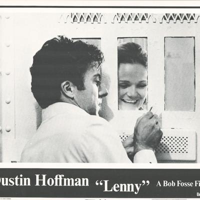 Lenny 1974 original vintage lobby card