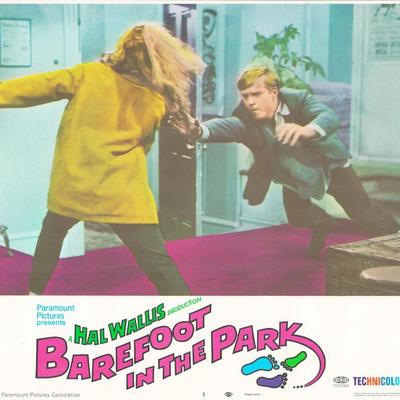 Barefoot in the Park 1967 original vintage lobby card