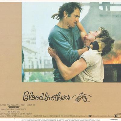 Bloodbrothers 1978 original vintage lobby card