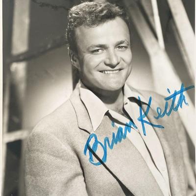 Brian Keith signed photo