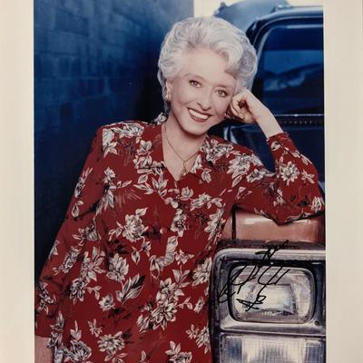 Celeste Holm signed photo