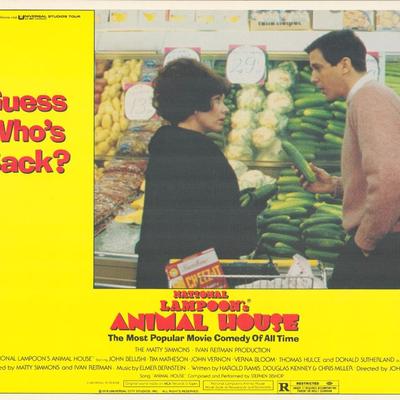 National Lampoon's Animal House 1978 original vintage lobby card