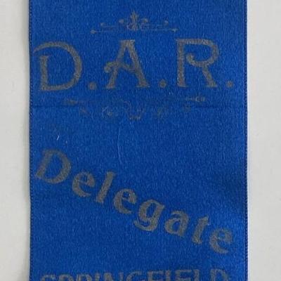 Daughters of American Revolution ribbon 