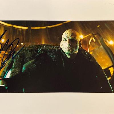Star Trek Eric Bana signed movie photo