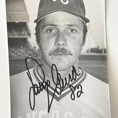 Kansas City Royals Larry Gura signed photo