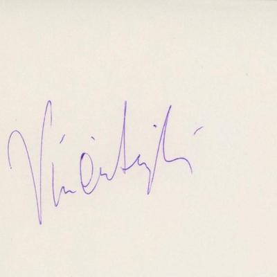 Gone With The Wind Vivien Leigh signature cut