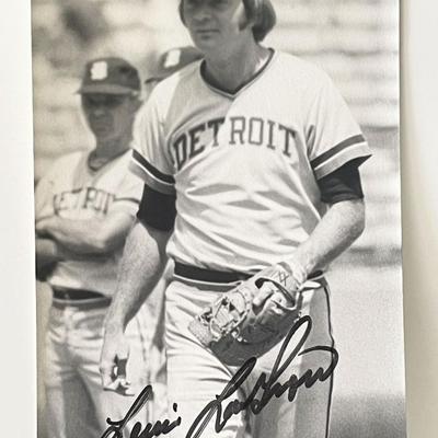 Detroit Tigers Lerrin Lagrow signed photo