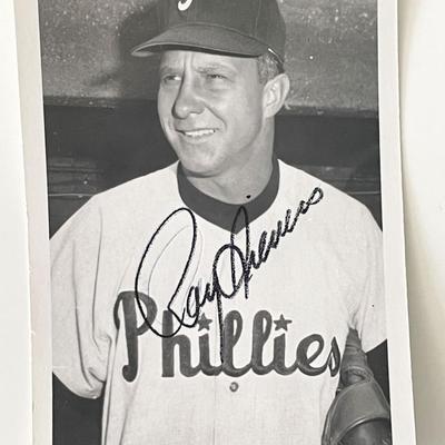 Philadelphia Phillies Roy Sievers signed photo