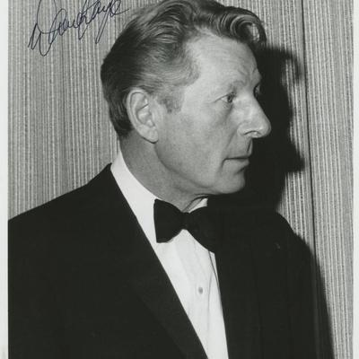 Danny Kaye signed photo. GFA Authenticated