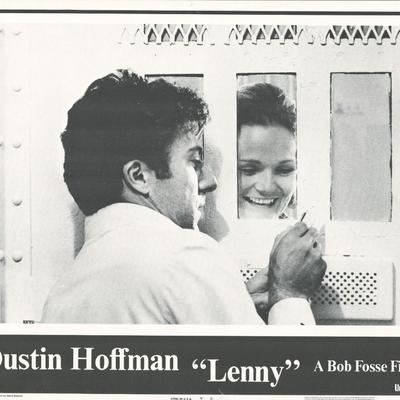 Lenny 1974 original vintage lobby card